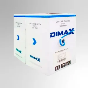 CABLE UTP CAT5E CCA AZUL - DC1-5E-305B24CCA DIMAX