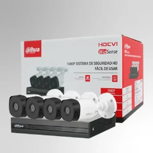 KIT DAHUA CAMARA+GRABADOR - DH-KIT/XVR1B04-I/4-B1A21N-0360B
