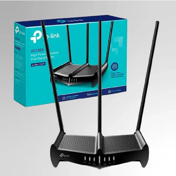 ROUTER WI-FI 5 AC1350 HIGH POWER WIRELESS DUAL-BAND - ARCHER C58HP ...