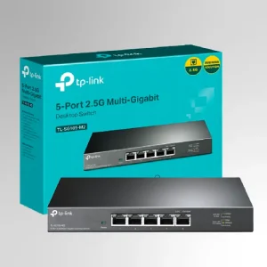 SWITCH NO ADMINISTRA 5 PUERTOS 2.5G MULTIGIGA - TL-SG105-M2