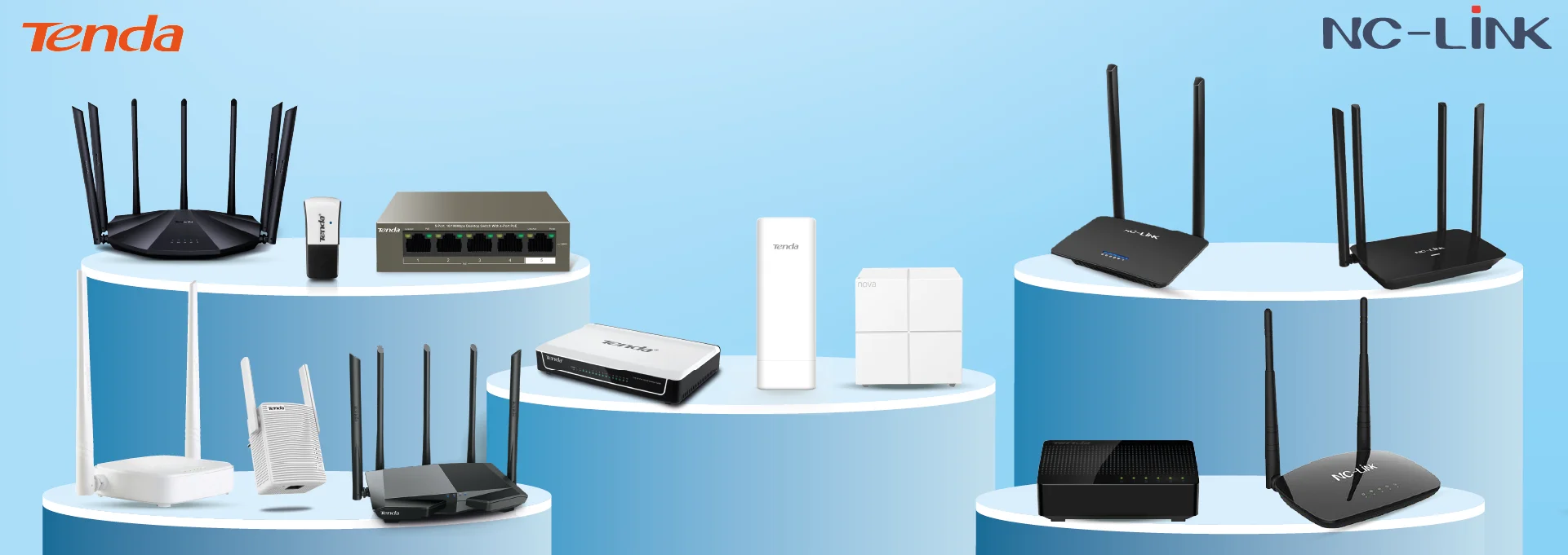 Tenda, NC_LINK, Router - Inkacyber Peru
